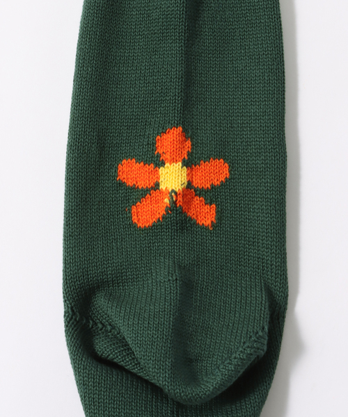 JOINT WORKS（ジョイントワークス）の「【ROSTER SOX/ロスターソックス】DE LA by X（ソックス/靴下・メンズ・グリーン/ブラウン/イエロー・MEDIUM/SMALL）」の4枚目の写真
