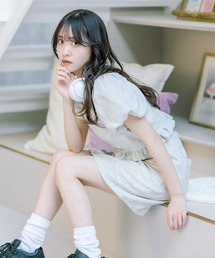 OLIVE des OLIVE | little orun バルーン袖ブラウス(シャツ/ブラウス)