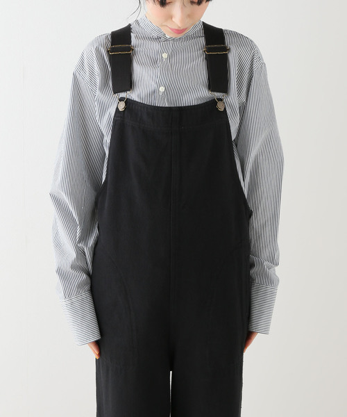 セール】Loose denim サロペット（サロペット/オーバーオール）｜Plage