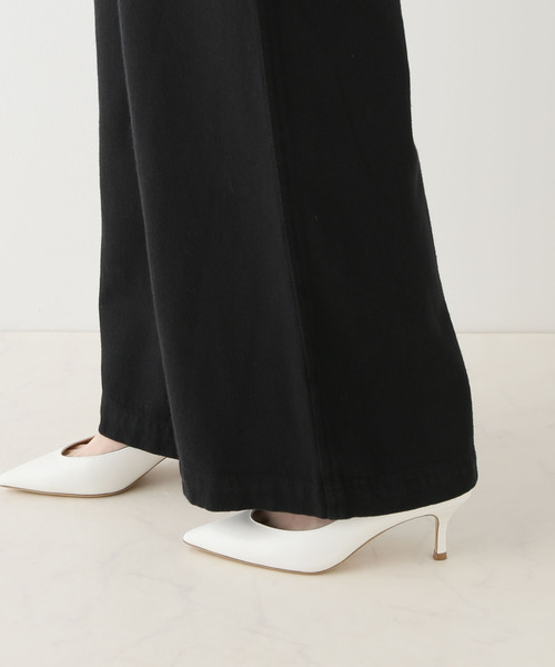 plage（プラージュ）の「Loose denim サロペット（サロペット/オーバーオール・レディース・ブラック/ベージュ・36/38）」の17枚目の写真