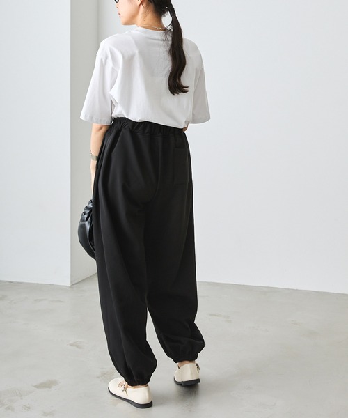 ALWAYS OUT OF STOCK ジョガーワイドパンツ　M ALWAYS OUT OF STOCK ジョガーワイドパンツ M forksy.】サイドタック