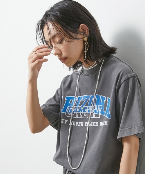 CHIC STYLE(シックスタイル)の「<大きいサイズ>スモーキーシルバーロングネックレス(長め設計) シックスタイル(ネックレス・レディース・シルバー系・FREE)」の13枚目の写真