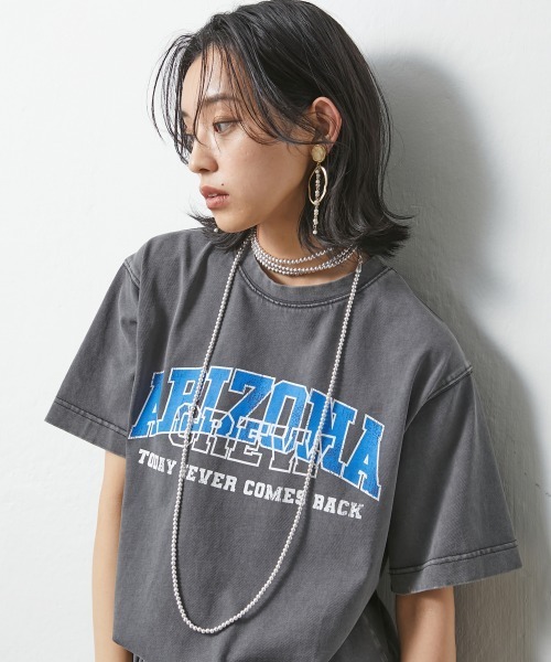 CHIC STYLE(シックスタイル)の「<大きいサイズ>スモーキーシルバーロングネックレス(長め設計) シックスタイル(ネックレス・レディース・シルバー系・FREE)」の2枚目の写真