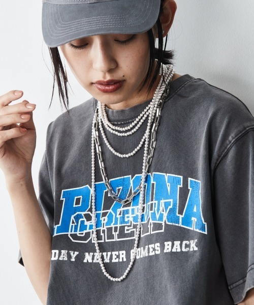CHIC STYLE(シックスタイル)の「<大きいサイズ>スモーキーシルバーロングネックレス(長め設計) シックスタイル(ネックレス・レディース・シルバー系・FREE)」の10枚目の写真
