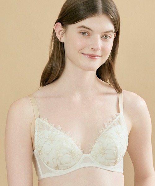 小さく見せるブラ ミニマイザーブラ レース（ブラジャー）｜une nana
