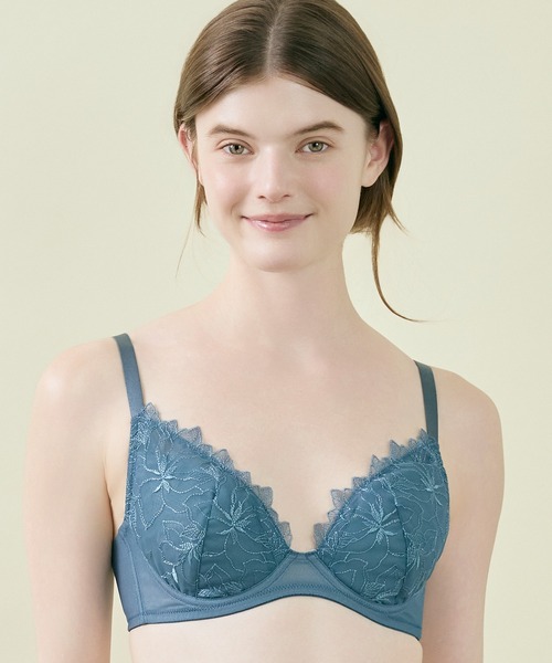 小さく見せるブラ ミニマイザーブラ レース（ブラジャー）｜une nana