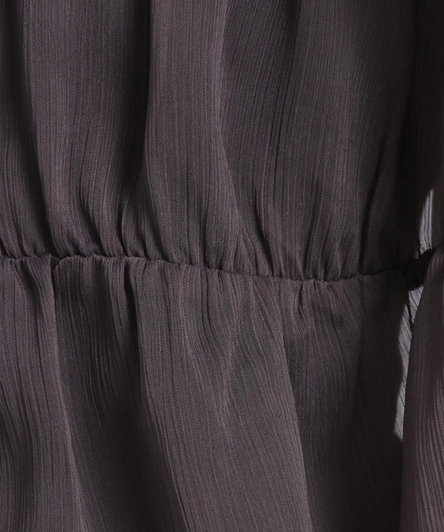 eL（エル）の「【eL】Sheer Shirring Pullover/194475（シャツ