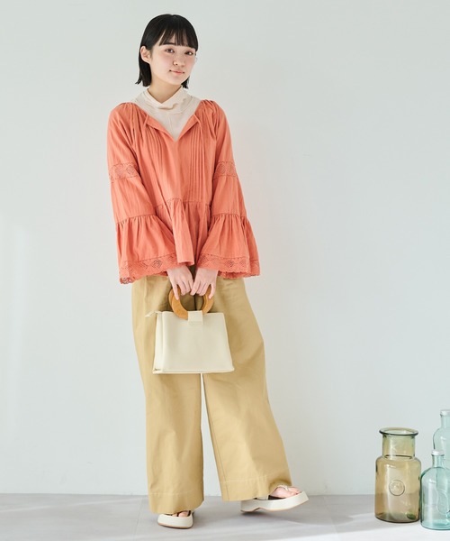 Crisp（クリスプ）の「プラットフォームトングサンダル（サンダル・レディース・ブラック/アイボリー・36/37/38）」の14枚目の写真