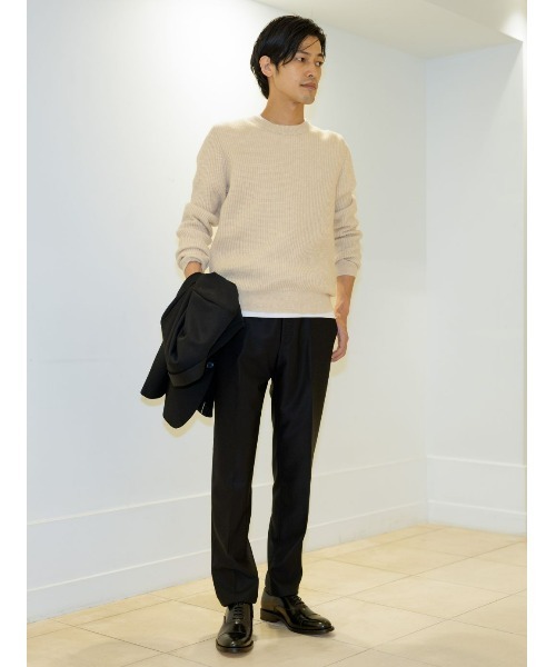 シグネチャー ホップサック スーツパンツ（スラックス）｜BANANA