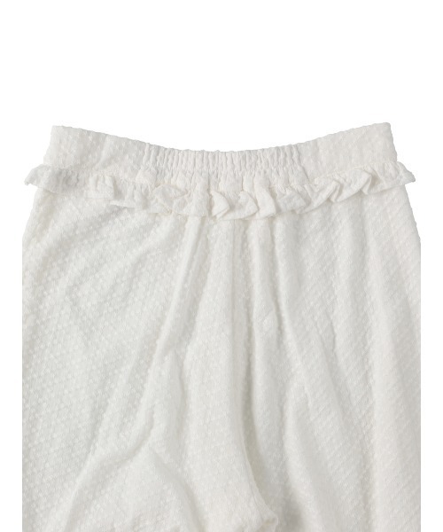 MIRO AMURETTE（ミロアミュレット）の「2way cotton lace pants/2wayコットンレースパンツ（その他パンツ・レディース・ホワイト・SMALL/MEDIUM）」の5枚目の写真