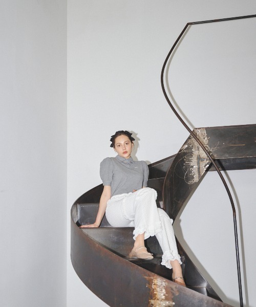 MIRO AMURETTE（ミロアミュレット）の「2way cotton lace pants/2wayコットンレースパンツ（その他パンツ・レディース・ホワイト・SMALL/MEDIUM）」の4枚目の写真