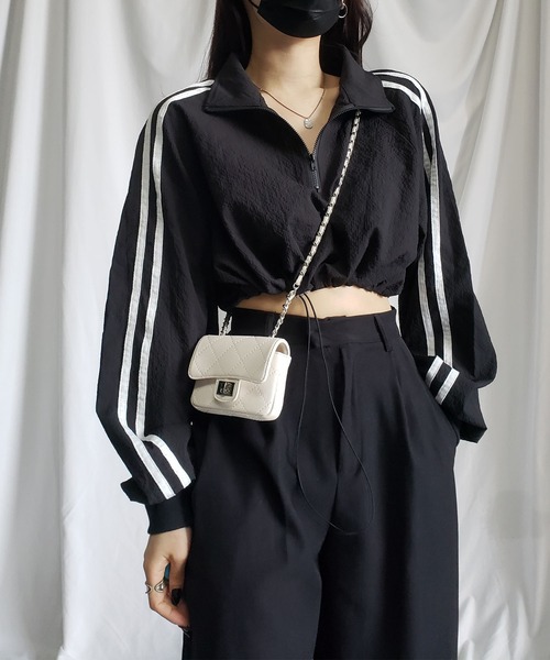 DRESSTERIOR ペーパーリネンショートブルゾン ブラック 23SS DRESSTERIOR ペーパーリネンショートブルゾン ブラック 23SS