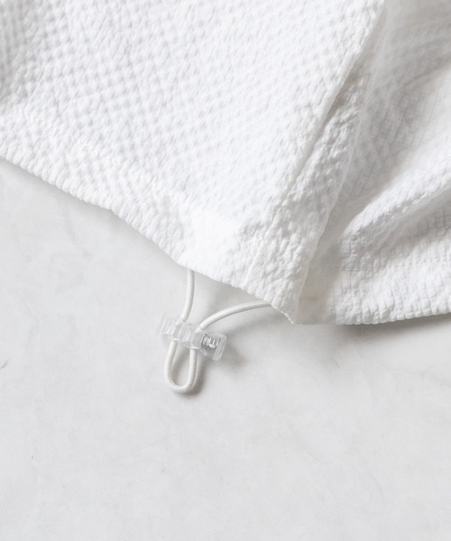 anewトップス白と黒♡2枚まとめました 裾が絞れる2WAY 】サイドラインハーフジップショートプルオーバー