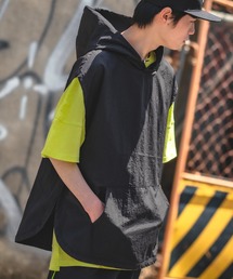 improves | フード付き プルオーバー ベスト(ベスト)