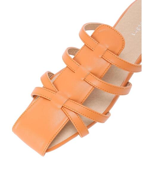 Lugnoncure(ルノンキュール)の「グルカ風サンダル(サンダル・レディース・オフホワイト/オレンジ/ブラック・M/L)」の20枚目の写真