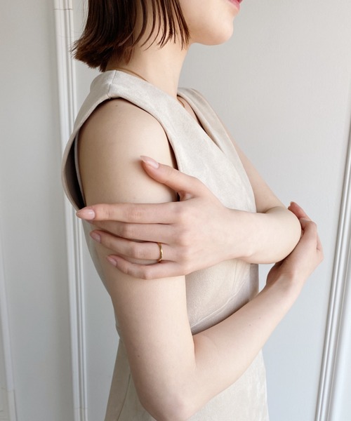thank U more(サンキューモア)の「金属アレルギー対応 【サージカルステンレス316L】シンプル リング(リング・レディース・シルバー/ゴールド・11/9/13)」の6枚目の写真
