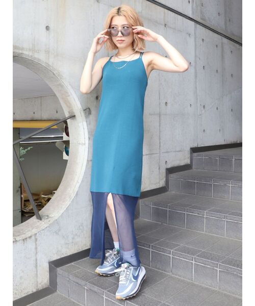 MURUA（ムルーア）の「カラーフレームサングラス（サングラス・レディース・グレー/イエロー・FREE）」の6枚目の写真