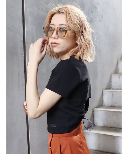 MURUA（ムルーア）の「カラーフレームサングラス（サングラス・レディース・グレー/イエロー・FREE）」の17枚目の写真