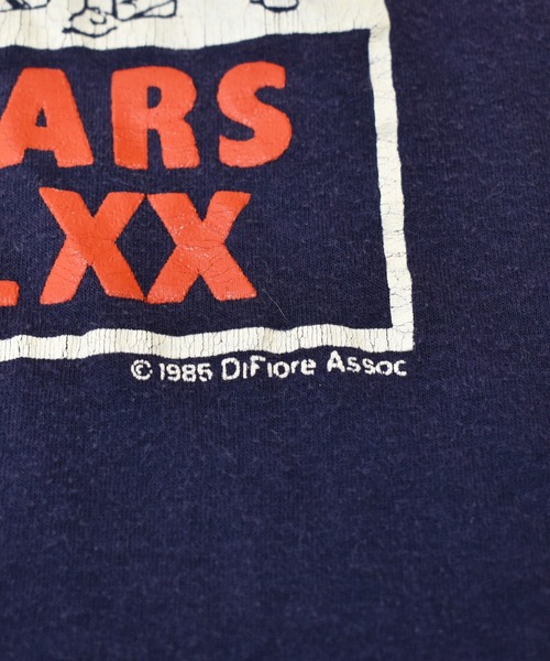 VINTAGE（ヴィンテージ）の「【ヴィンテージ古着】80's NFL CHICAGO BEARS SUPER BOWL XX プリントTシャツ（Tシャツ/カットソー・メンズ・ネイビー・SMALL）」の5枚目の写真