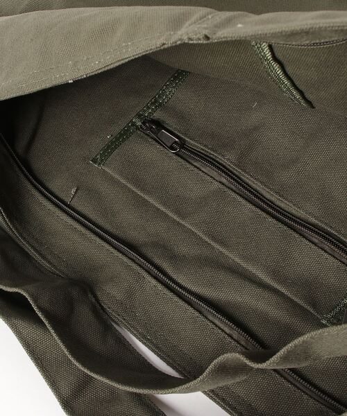SETUP7（セットアップセブン）の「【SETUP7】キャンバスショルダーバッグ KNF008（ショルダーバッグ・メンズ・ホワイト/ブラック/カーキ・FREE）」の6枚目の写真