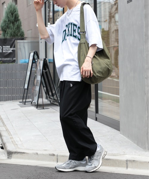 SETUP7（セットアップセブン）の「【SETUP7】キャンバスショルダーバッグ KNF008（ショルダーバッグ・メンズ・ホワイト/ブラック/カーキ・FREE）」の12枚目の写真