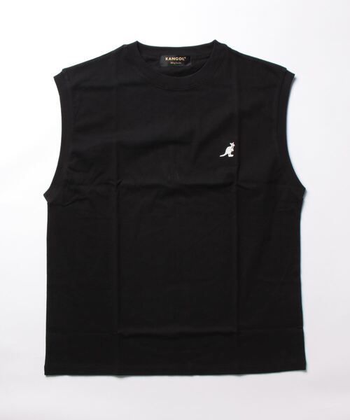 VIBGYOR(ヴィブジョー)の「【KANGOL】(BL)(Tシャツ/カットソー・メンズ・グレー/グリーン/ホワイト/ブラック・LARGE/MEDIUM)」の3枚目の写真