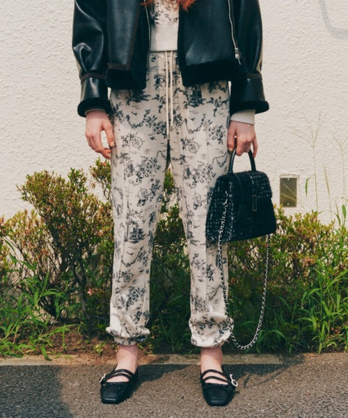 theredthread S flip fur pants ファーパンツ THEREDTHREAD / ザレッドスレッド】S flip fur pants