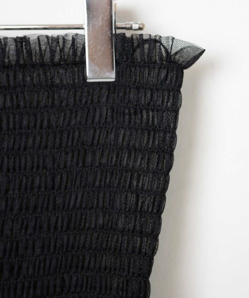 WEGO（ウィゴー）の「WEGO/チュールベアワンピース（ワンピース・レディース・ブラック・FREE）」の10枚目の写真