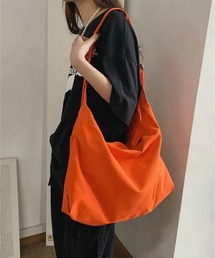 STYLE NUMBER（スタイルナンバー）の「【 STYLE NUMBER / スタイルナンバー 】 ビッグキャンバスショルダーバッグ（アジャスター付き）（ショルダーバッグ）」