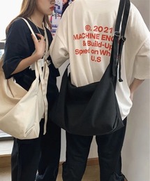 【 STYLE NUMBER / スタイルナンバー 】 ビッグキャンバスショルダーバッグ(アジャスター付き)