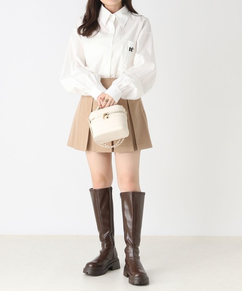 Heather(ヘザー)の「アソートBIGロゴシャツ 967869(シャツ/ブラウス・レディース・オフホワイト/ブラック系その他/グレー系その他・FREE)」の8枚目の写真