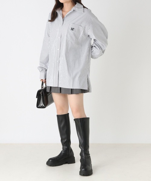 Heather(ヘザー)の「アソートBIGロゴシャツ 967869(シャツ/ブラウス・レディース・オフホワイト/ブラック系その他/グレー系その他・FREE)」の16枚目の写真