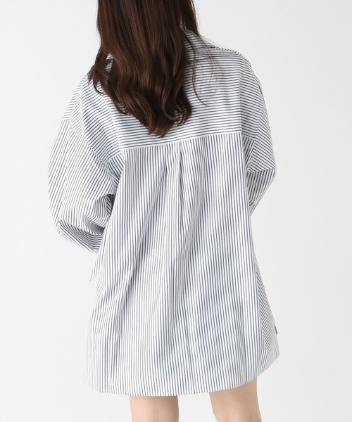 Heather(ヘザー)の「アソートBIGロゴシャツ 967869(シャツ/ブラウス・レディース・オフホワイト/ブラック系その他/グレー系その他・FREE)」の5枚目の写真