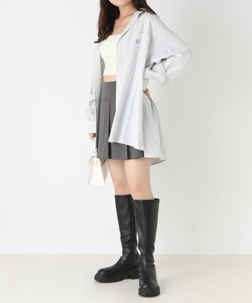 Heather(ヘザー)の「アソートBIGロゴシャツ 967869(シャツ/ブラウス・レディース・オフホワイト/ブラック系その他/グレー系その他・FREE)」の13枚目の写真