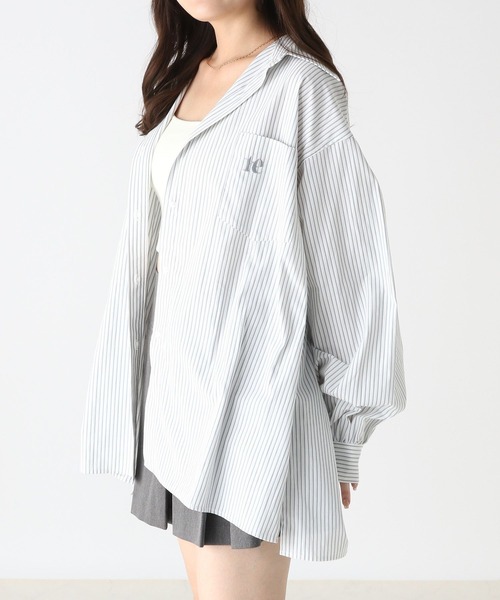 Heather(ヘザー)の「アソートBIGロゴシャツ 967869(シャツ/ブラウス・レディース・オフホワイト/ブラック系その他/グレー系その他・FREE)」の17枚目の写真