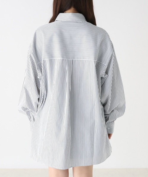 Heather(ヘザー)の「アソートBIGロゴシャツ 967869(シャツ/ブラウス・レディース・オフホワイト/ブラック系その他/グレー系その他・FREE)」の6枚目の写真