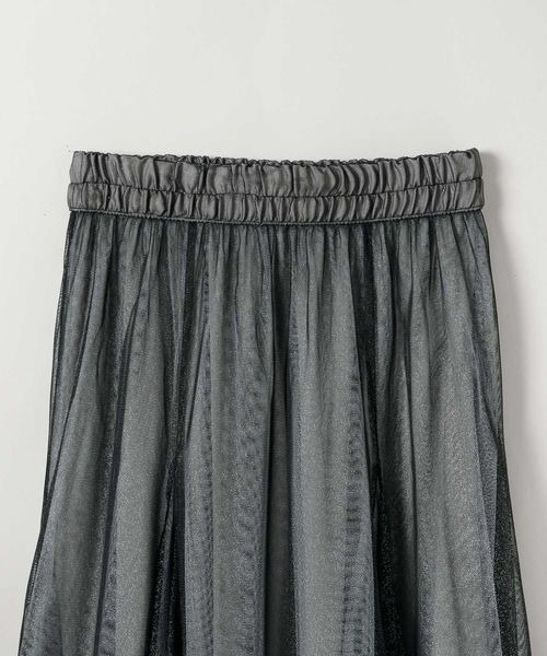 JEANASIS（ジーナシス）の「チュール2WAYキリカエフレアスカート/969648（スカート・レディース・ブラック系その他/レッド系その他/ブルー系その他/レッド系その他2・SMALL/MEDIUM）」の10枚目の写真