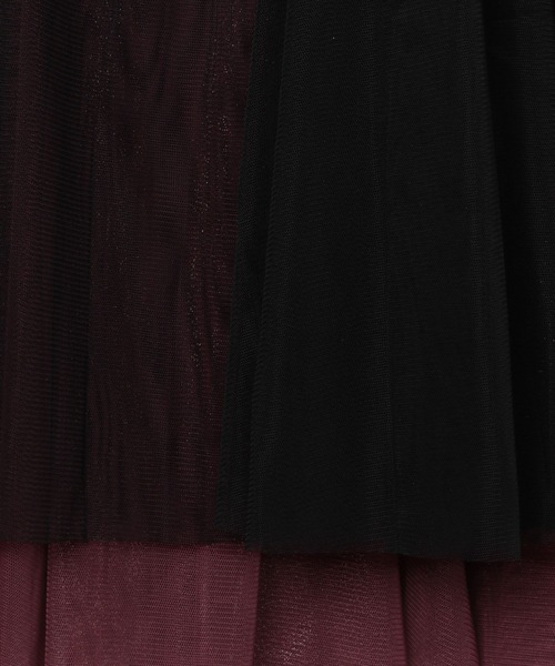 JEANASIS（ジーナシス）の「チュール2WAYキリカエフレアスカート/969648（スカート・レディース・ブラック系その他/レッド系その他/ブルー系その他/レッド系その他2・SMALL/MEDIUM）」の16枚目の写真