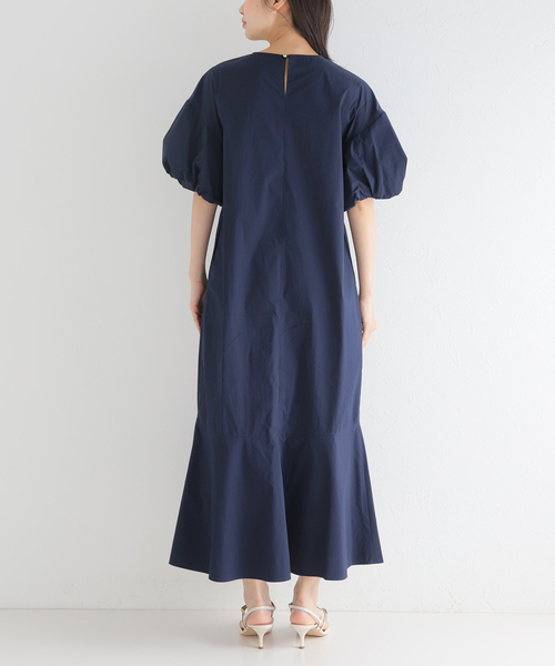 IENA（イエナ）の「ボリュームスリーブワンピース（ワンピース）」 - WEAR