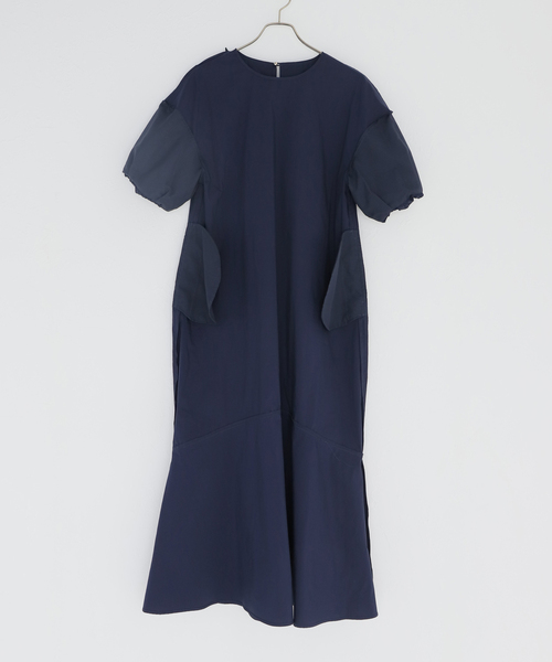 IENA（イエナ）の「ボリュームスリーブワンピース（ワンピース）」 - WEAR