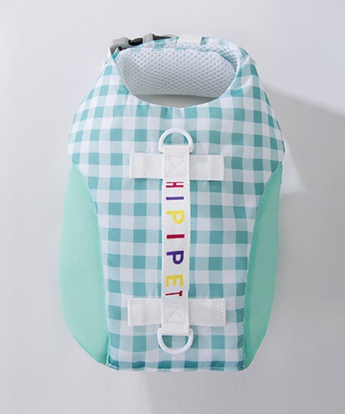 aimoha（アイモハ）の「強浮力　犬用ライフベスト（ペットウェア・レディース・ブルー/イエロー・X-LARGE/MEDIUM/XX-LARGE/SMALL/X-SMALL/LARGE）」の2枚目の写真