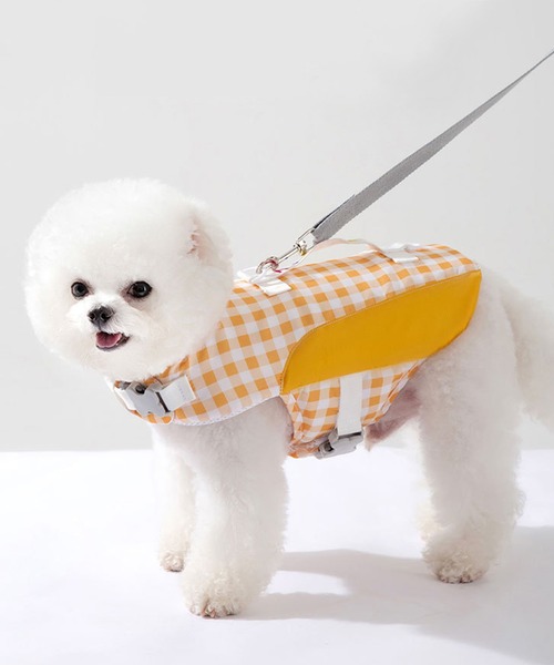 aimoha（アイモハ）の「強浮力　犬用ライフベスト（ペットウェア・レディース・ブルー/イエロー・X-LARGE/MEDIUM/XX-LARGE/SMALL/X-SMALL/LARGE）」の11枚目の写真