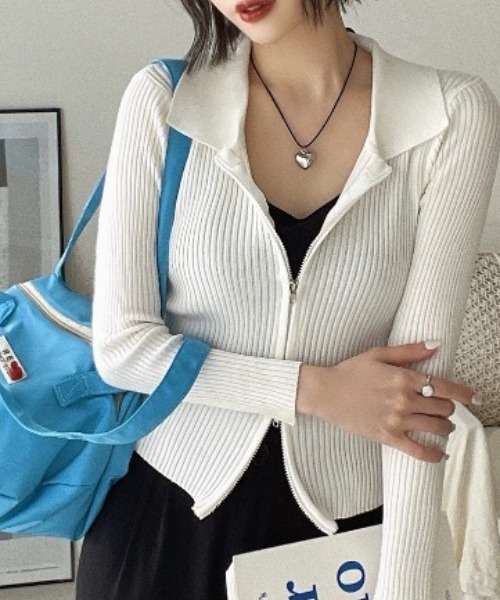 セール】骨スト大優勝！ Wジップ コンパクト ドライバーズ ニット