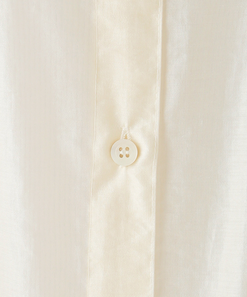 Noble（ノーブル）の「ロングシアーシャツワンピース（ワンピース