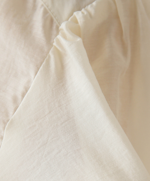 Noble（ノーブル）の「ロングシアーシャツワンピース（ワンピース