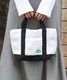 Lee（リー）の「Lee/リー ボア ロゴ ワンポイント刺繍 ミニトートバッグ/ランチバッグ/レディース メンズ（トートバッグ）」