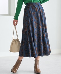 BELLUNA | 華やぎプリントフレアースカート(スカート)