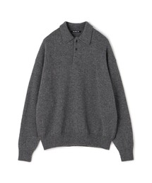 GALERIE VIE | スコットランドウール　ポロニット(ニット/セーター)
