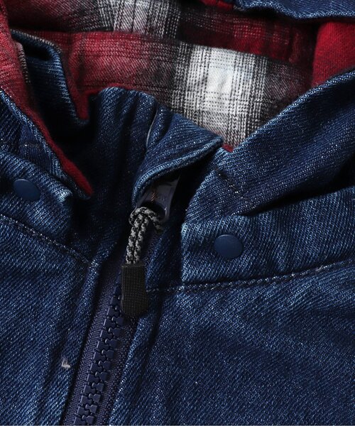 F.O.KIDS（エフオーキッズ）の「TEBURA REVERSIBLE　PARKA　mini（その他アウター・キッズ・ブラック/インディゴブルー/ベージュ・110/120/140/90/150/100/130）」の7枚目の写真