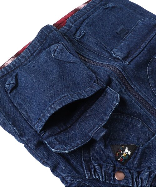 F.O.KIDS（エフオーキッズ）の「TEBURA REVERSIBLE　PARKA　mini（その他アウター・キッズ・ブラック/インディゴブルー/ベージュ・110/120/140/90/150/100/130）」の11枚目の写真